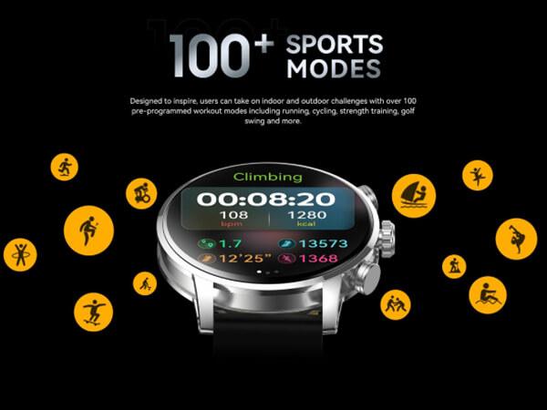 Montre connectée Kieslect Calling Watch Kr2 Stainless Steel Section1