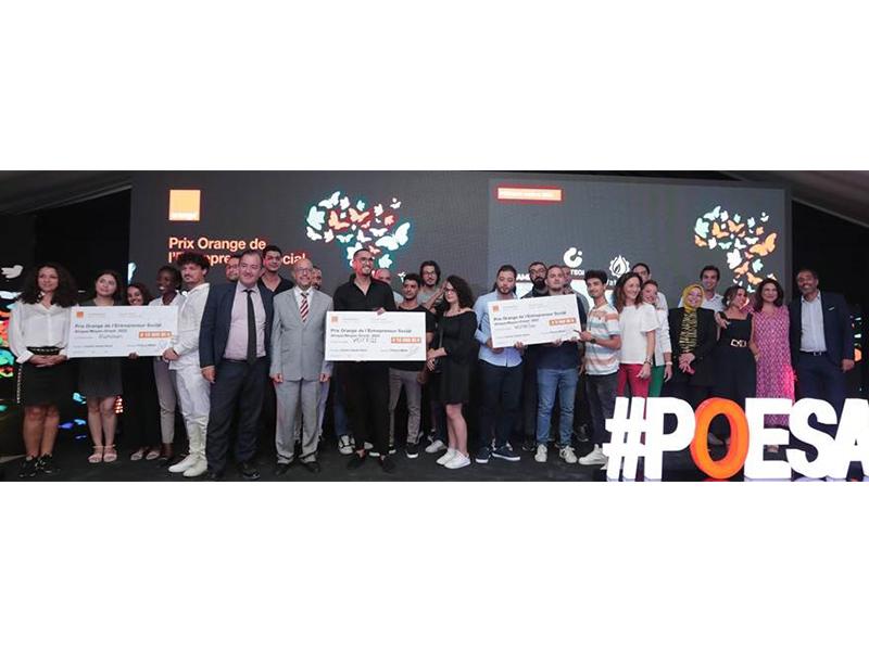 Orange Tunisie révèle les 3 lauréats du Prix Orange de l’Entrepreneur Social Afrique & Moyen-Orient - Edition Tunisie 2022