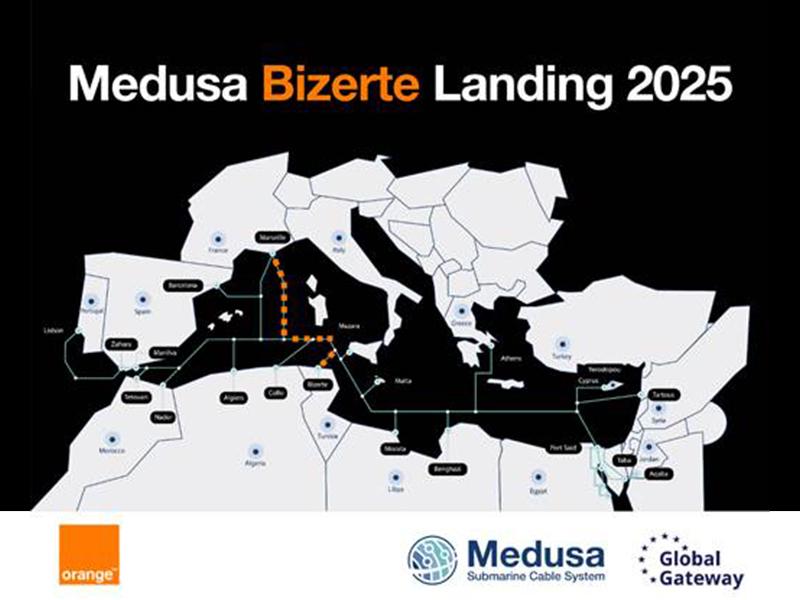 Orange Tunisie accueille le nouveau câble sous-marin MEDUSA : une avancée stratégique pour la connectivité de la Tunisie et de la Méditerranée