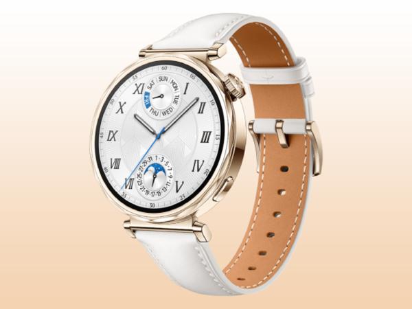 Montre connectée Huawei Watch GT 5 41mm Cuir Blanc | Orange Tunisie