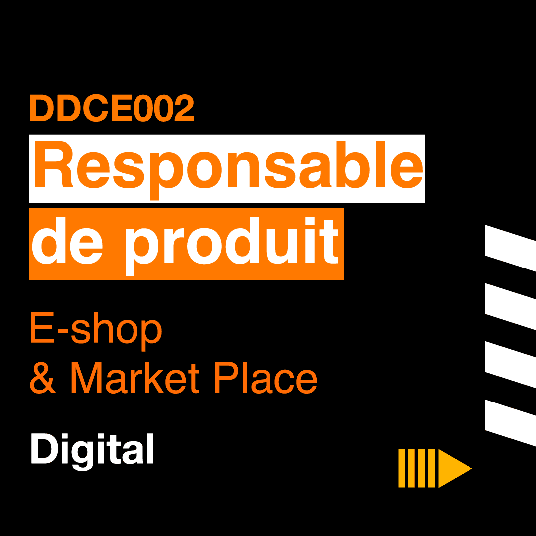 Responsable de produit E-shop & Market Place