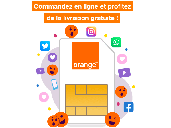Offre Internet Mobile Sim Data 4G prépayée | Orange Tunisie